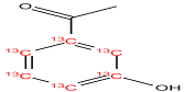 Hydroxyacetophenone [U-Ring-13C6]-3'-Hydroxyacetophenone